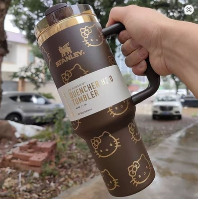 #ad Stanley Quencher H2.0 Tumbler with Handle and Straw 40 oz Flowstate 3 Position $31.29