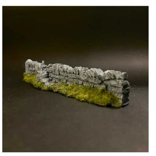 Javis Rough Dry Stone Wall with Stone Stile Ready to use 1/72,1/76  Scale  PW1SS