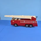 TONKA AERIAL EXTENSION LADDER FIRE TRUCK CLEAN