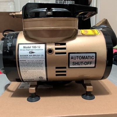 Badger airbrush compressor (Does Work!)