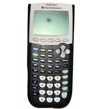 Texas Instruments TI-84 Plus Graphing Calculator With Cover PARTS/REPAIR READ