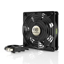120mm Black Electronic Component Fan 51 CFM UL Certified 67K Hour Lifespan