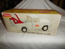 Vintage Tonka Tow Truck 1068 White With Box