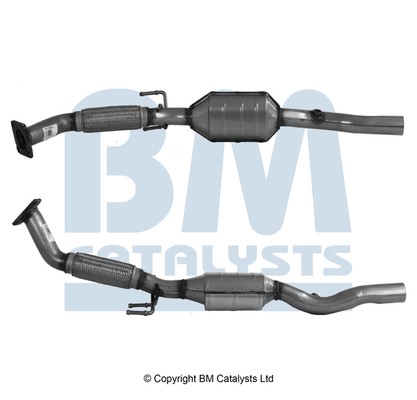 1X Bm Catalysts BM91056H Katalysator FüR Vw Skoda-image