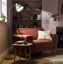 10W Morlie Floor Lamp 152 cm For Living Room & Bedroom E27 Matt Grey Lamp-NEW