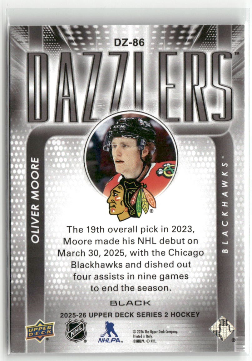 エージェント　オブ　シールド　upper deck 2025-26 Upper Deck #DZ-91 Owen Power Dazzlers Green | eBay