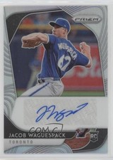 2020 Panini Prizm Rookie Auto Silver Prizm Jacob Waguespack #RA-WA Auto n5h