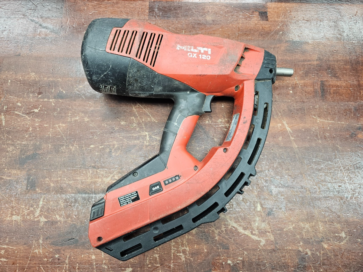 Hilti GX 120 Gas Powered Actuated Fastener Nail Gun For Parts | eBay
