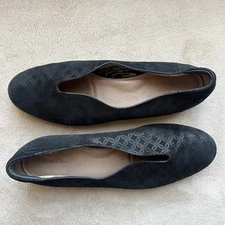 Beautifeel Jolie Black Patterned Suede Ballet Flat Women EU 40 US 8.5-9 Slip On