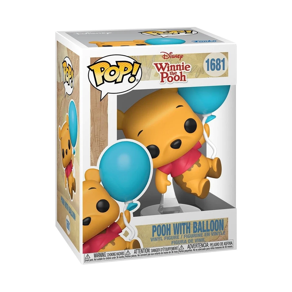 Funko Pop! Disney: Winnie the Pooh – Pooh With Balloon - Collectable Vinyl Figur - Imagen 1 de 2