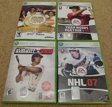 XBox 360 game lot 4 games sports check description for list