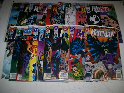 Batman Knightfall 1-19 complete set 497 + 491 + 500 Foil 21 comics DC 1993