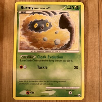 Pokemon Burmy #57/99 Arceus 2009 NM