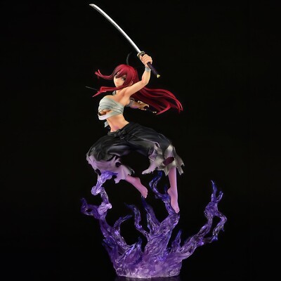 Orcatoys FAIRY TAIL Figur Erza Scarlet Samurai Kouen Banjou ver. Jet Black 1/6D
