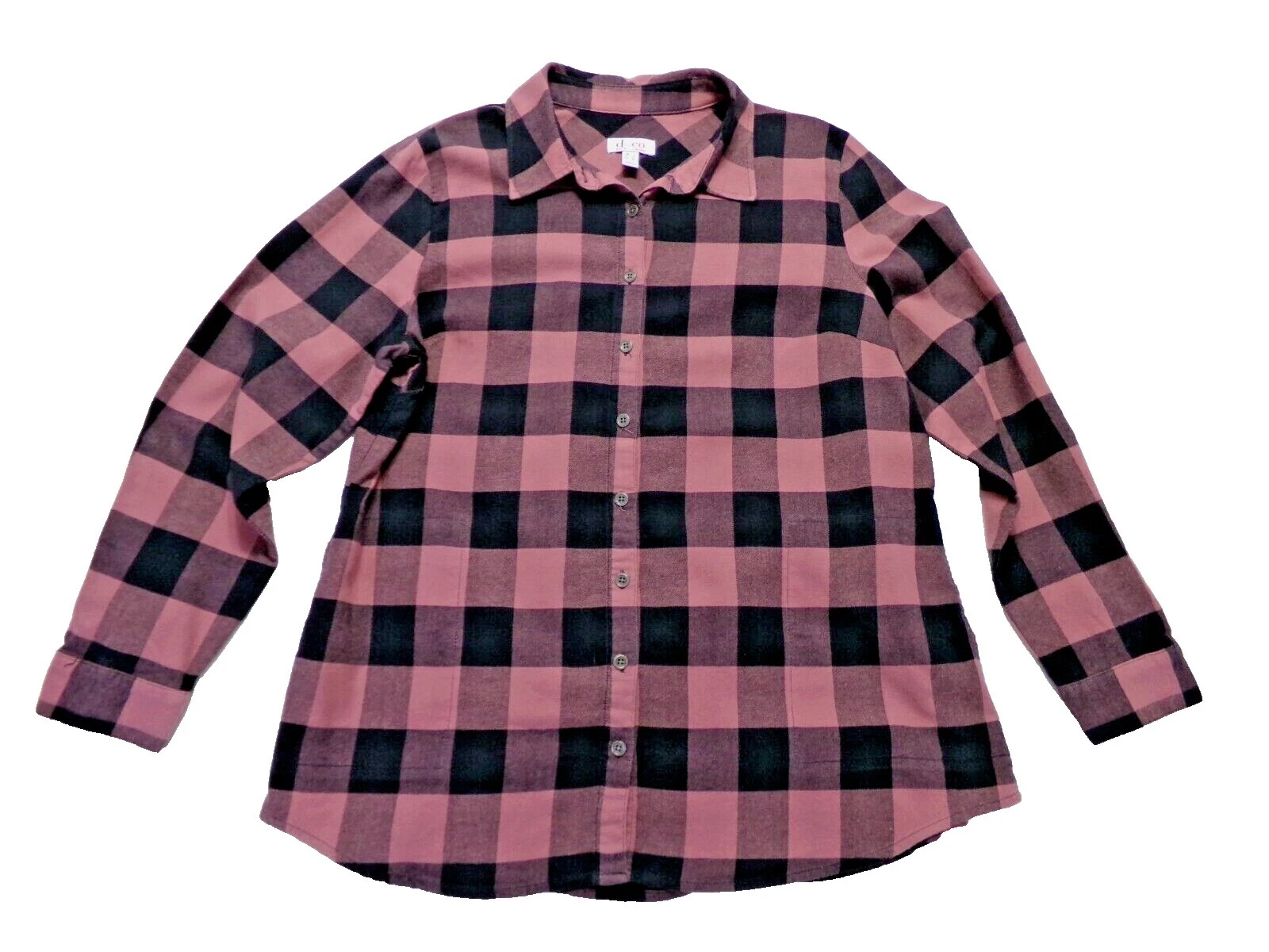 Camisas A cuadros Denim & Co. para Mujeres