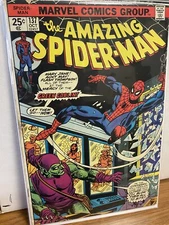 Amazing Spider Man 137 2nd Harry As Green Goblin - Missing Value Stamp