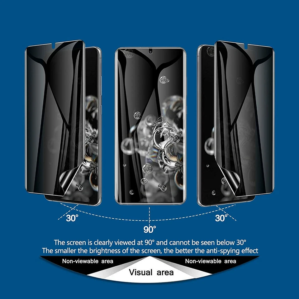 For OnePlus 13S 13T 13 13R 12 12R 11 Pro Soft TPU Film Privacy Screen Protector - Image 2 of 4