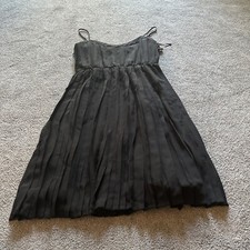 Mango Suit Pleated Dress Size Small