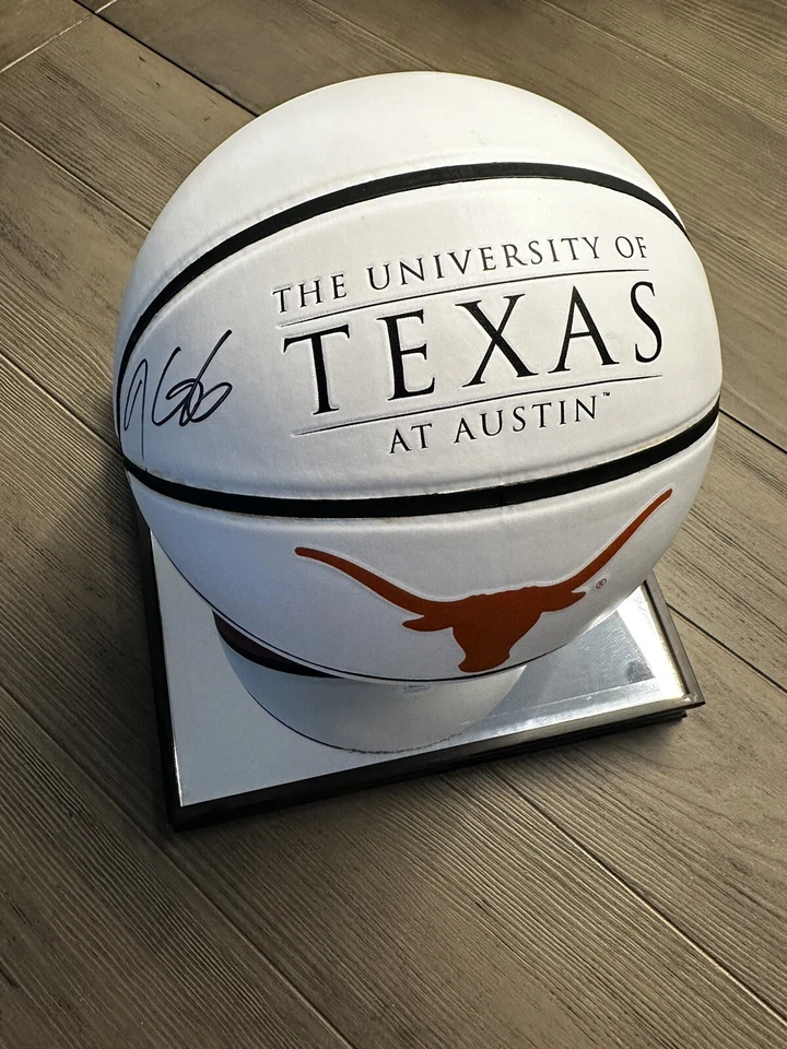 KEVIN DURANT Signed Autographed UT TEXAS LONGHORNS Logo Basketball JSA Certified - Image 2 of 4