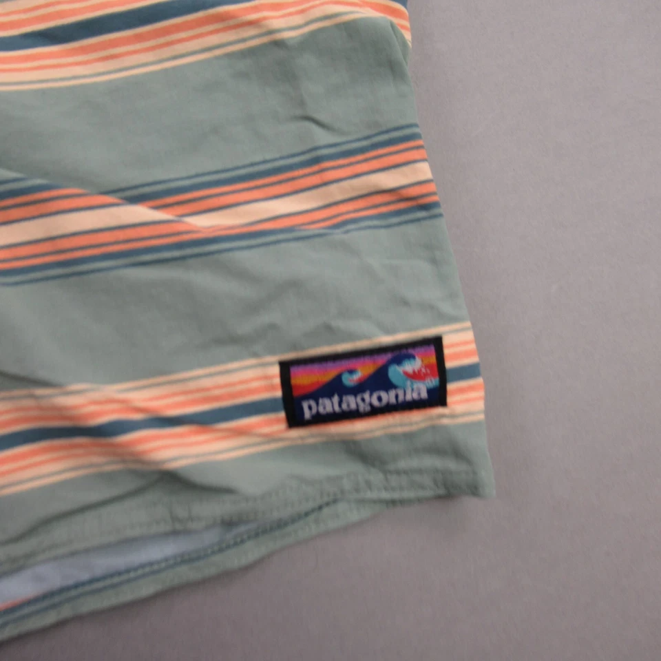Patagonia Shorts Mens 36 Pocket Button Lightweight Outdoors Stripes - Image 2 of 4