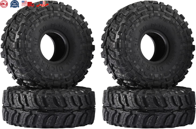 #ad #ad 1.0 Crawler Tires for RC Cars Super Soft Sticky 68x26mm with Double Layer Sponge $18.19