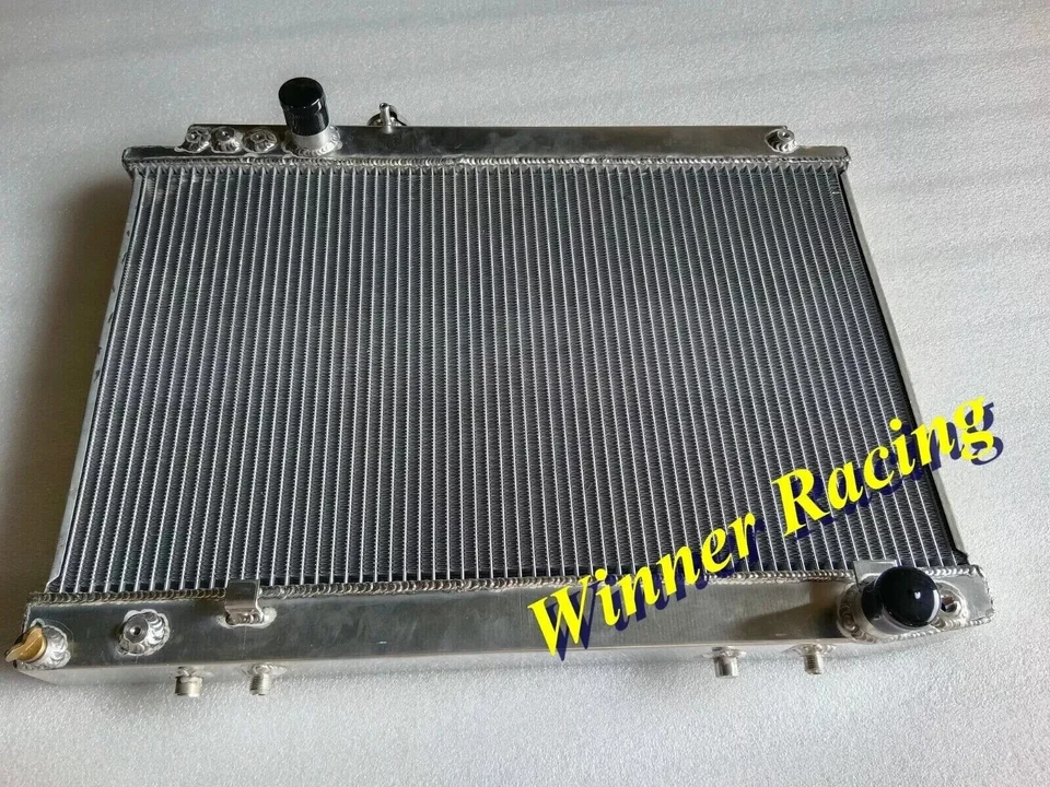 铝制散热器 适合 1986 - 1993 年 丰田 SUPRA MK3 MA70; 7M-GTE 3.0L A/T 56 毫米 核心 — 第 2/4 张图片