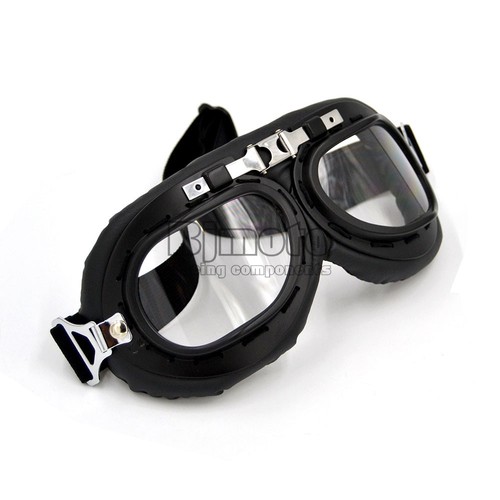 Aviator Pilot Cruiser Motorcycle Bicycle Scooter ATV Goggles Eyewear Glasses - Foto 16 di 26