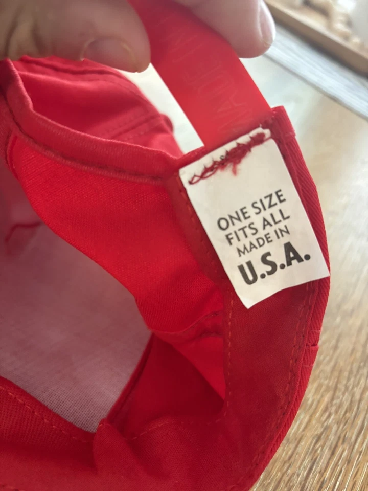 Vintage BILL ELLIOTT Snapback Hat Budweiser Racing #11 NASCAR Made In USA - Image 3 of 3