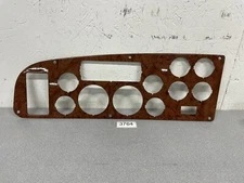 Peterbilt 387 Dash Gauge Instrument Cluster Speedometer Panel Trim Wood grain