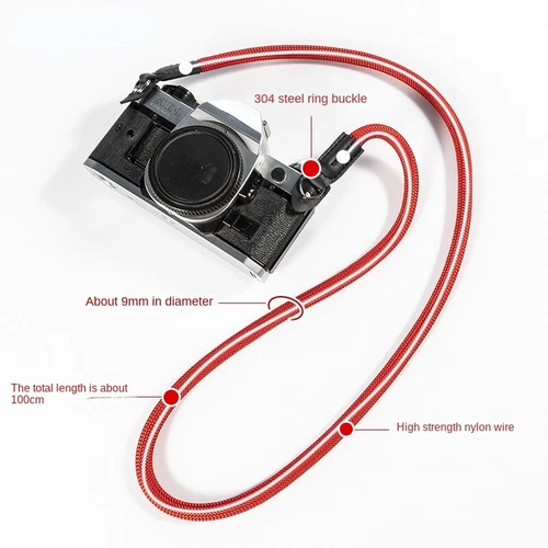 Universal Camera Strap 100cm Climbing Rope Neck Shoulder Strap for DSLR Camera - Picture 6 of 30