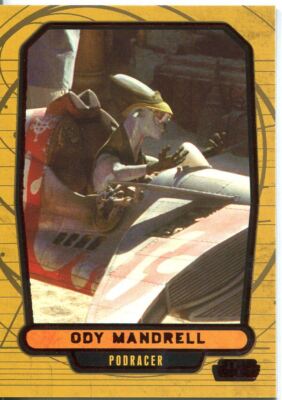 Star Wars Galactic Files 2 Red Parallel Base Card #356 Ody Mandrell
