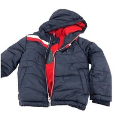 Tommy Hilfiger Blue  Red Classic Puffer Jacket  Boys Size 5