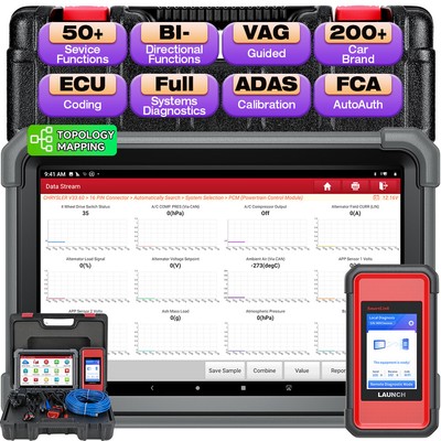 LAUNCH X431 PRO3S+ ELITE PRO 5 SmartLink C KFZ OBD2 Diagnosegerät ALLE SYSTEME