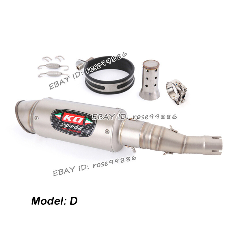 For Yamaha XMAX 300 250 2017-2020 Exhaust Mid Pipe Link Muffler With DB Killer