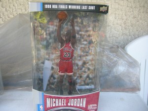 1998 NBA Finals Michael Jordan winning last shot Figure Pro Shots upper deck | eBay