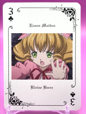 Hinaichigo Rozen Maiden Playing Card Game Animage appendix 2006