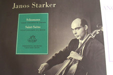 Janos Starker Philharmonia Giulini Cello Schumann Saint- Seans LP