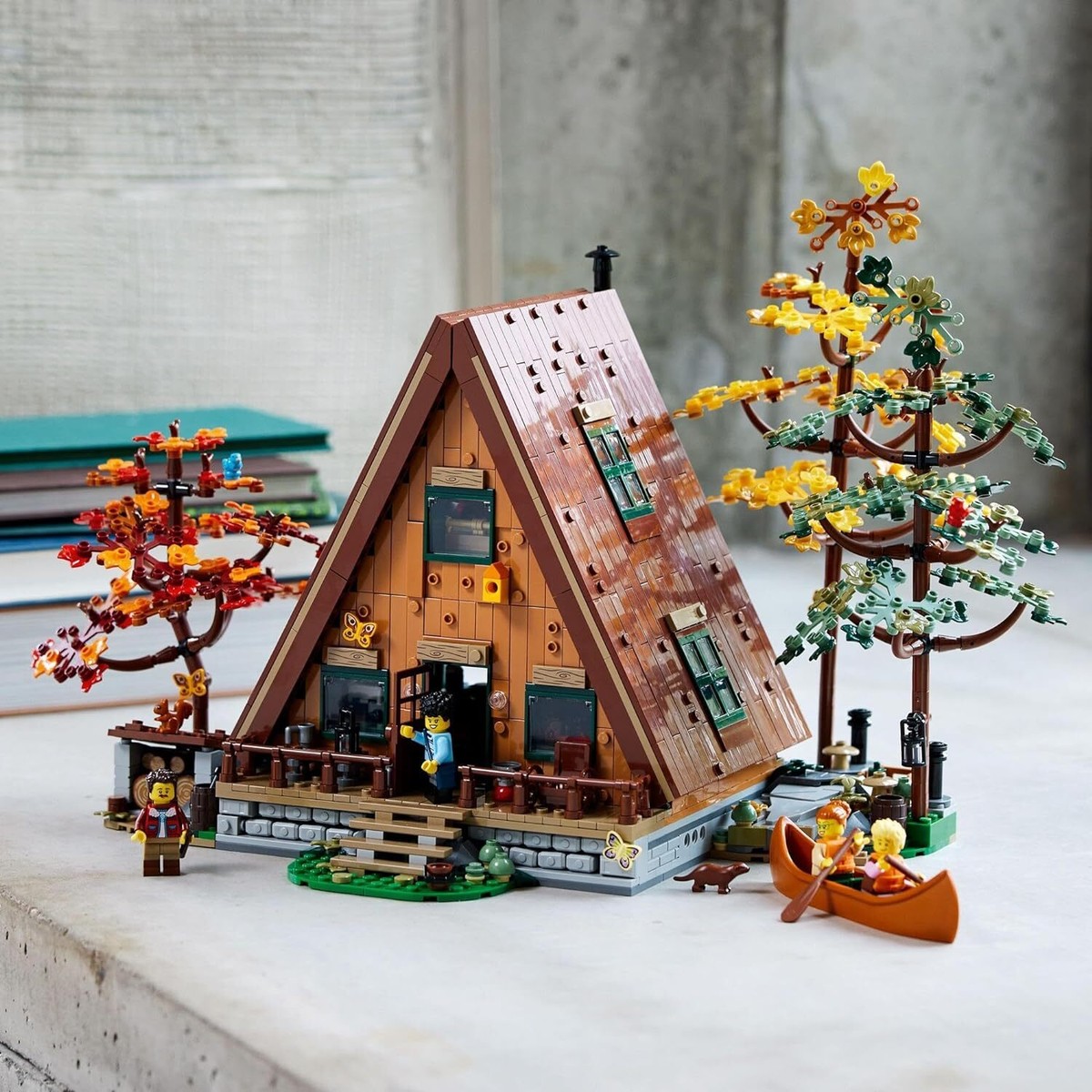 えことか。 LEGO Ideas A-Frame Cabin 21338 In the Box | eBay