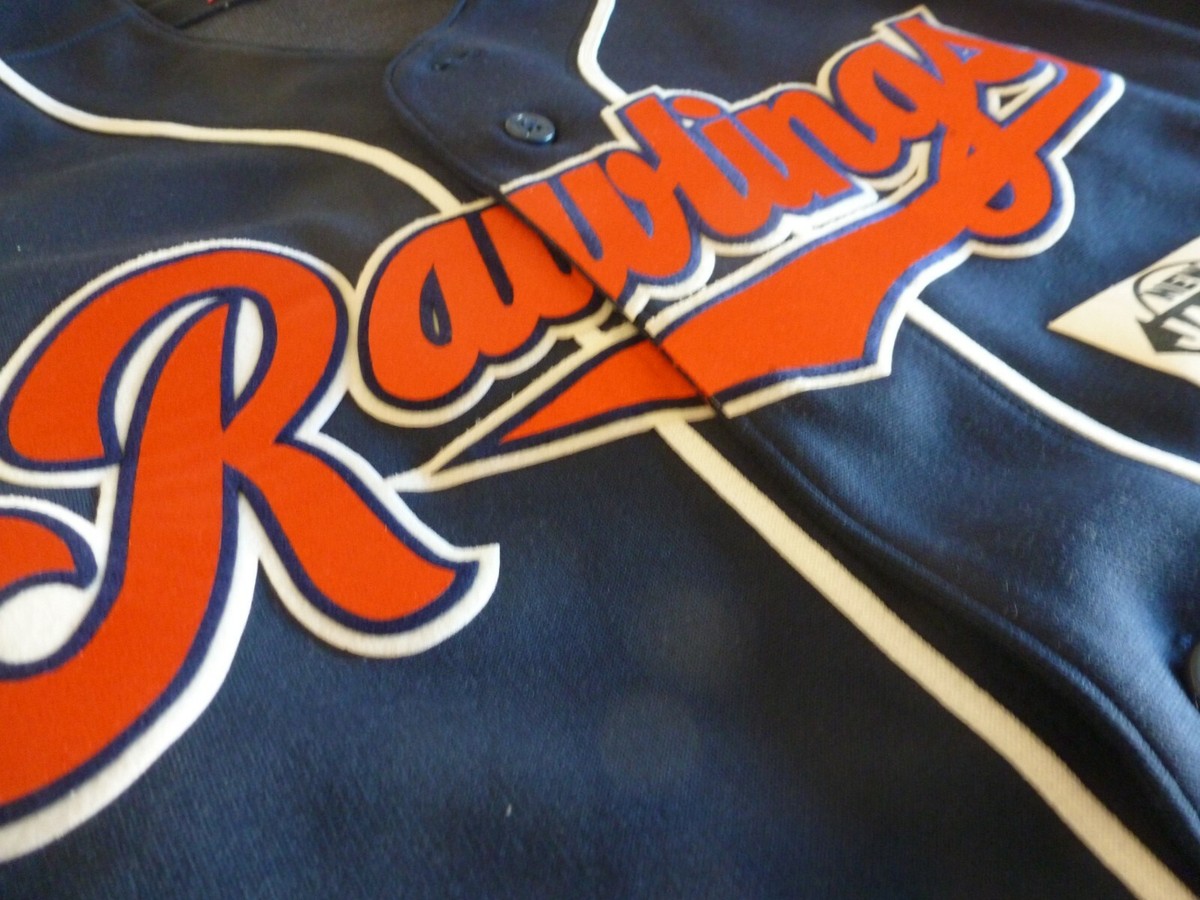 NEW Japan made Rawlings Asics Baseball Throwback Jersey Cleveland