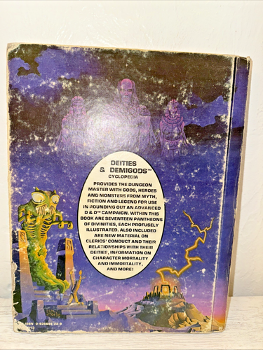 Dungeons and Dragons Deities and Demigods First Print 144 Pages - Picture 2 of 20