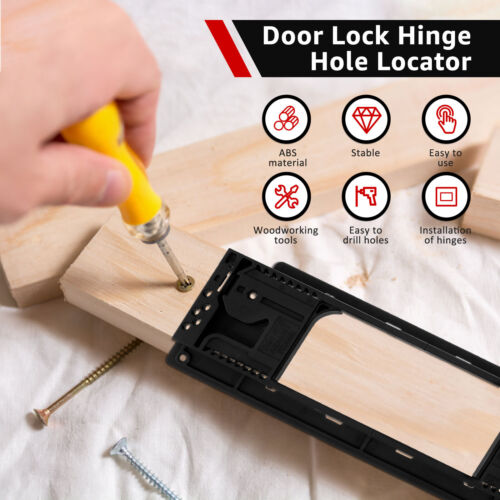 Door Jamb Hinge Jig Precise Door Hinge Mortiser Template Plastic Door teChs