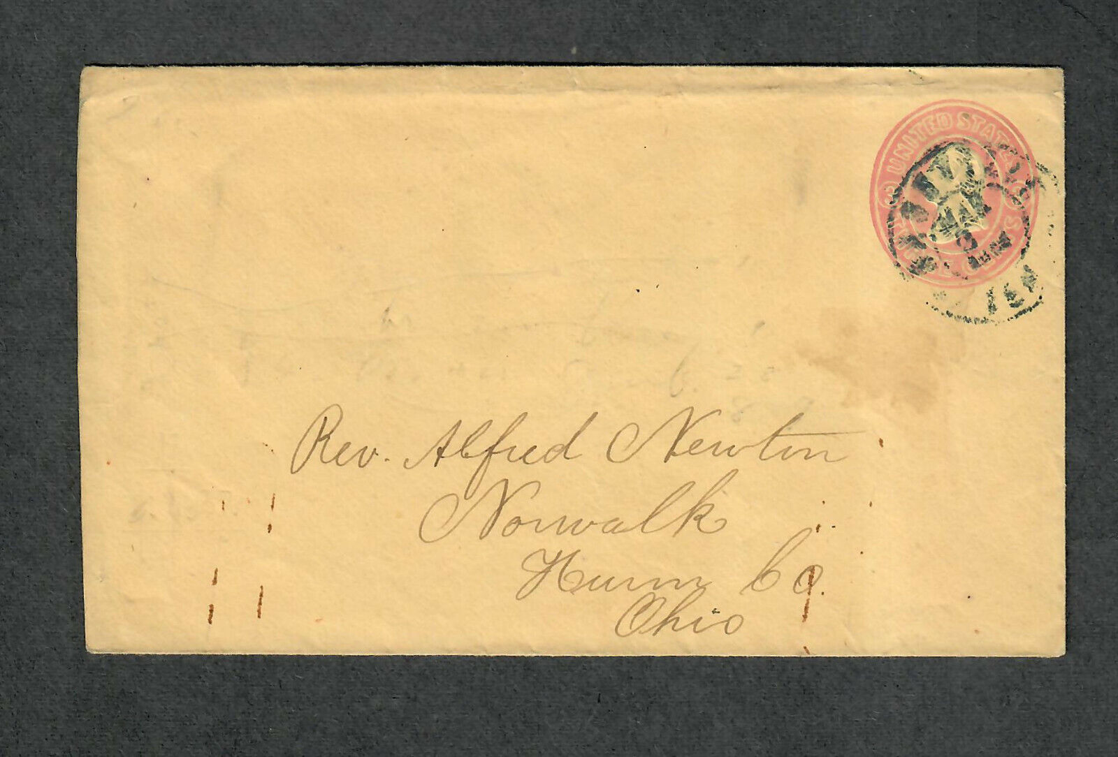 Tennessee Postal Stationery Cover Safety and trust Ranking TOP7 Nashville 1863 March Union 4 O