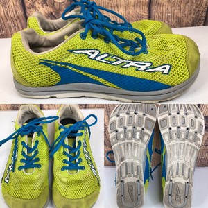 neon yellow running shoes womens