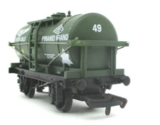 Dapol B133 12T Tank Wagons Crossfield 49 Green Grey Mint Condition T48 Post