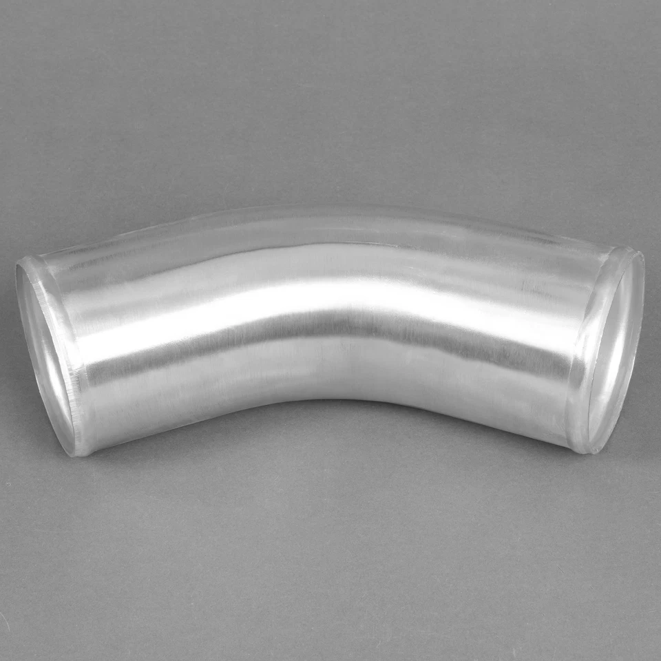 Manguera de tubo de admisión intercooler de aluminio de 45 grados 102 mm 4" pulgadas Foto 4 de 4