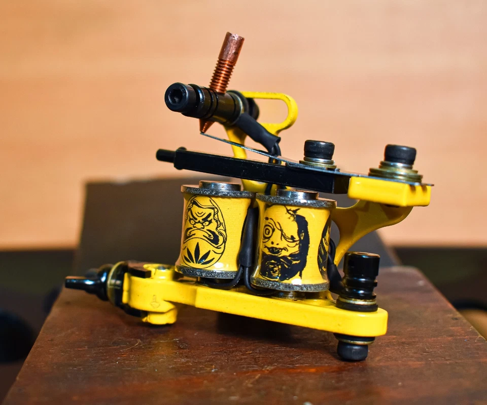 Handmade tattoo machine Big liner 7rl-18rs, Running 135-140Hz @ 4.5 V Unloaded - Image 2 of 4