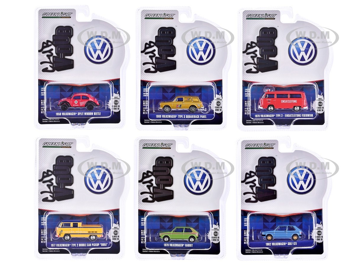 ミニカー　1/64 Club Vee-Dub Series 19 6個アソート [36100] CLUB VEE-DUB