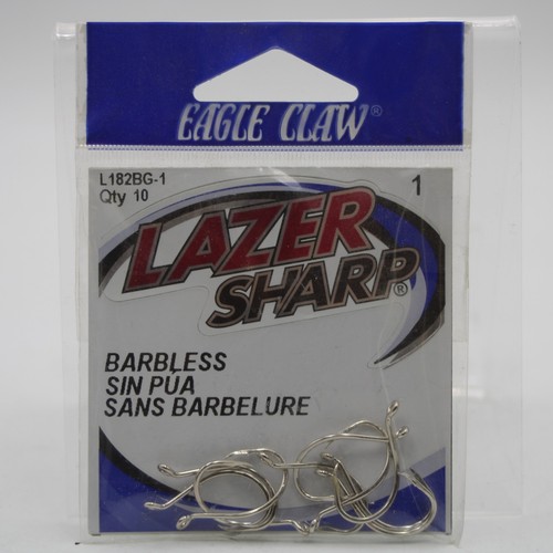 Ames Eagle Claw Lazer Sharp – Amo EWG Con Keeper, Varie Misure, 5 Pezzi