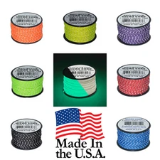 Glow in the Dark & Reflective Micro Cord: 1/16" Crafting Jewelry 125 Feet Spool