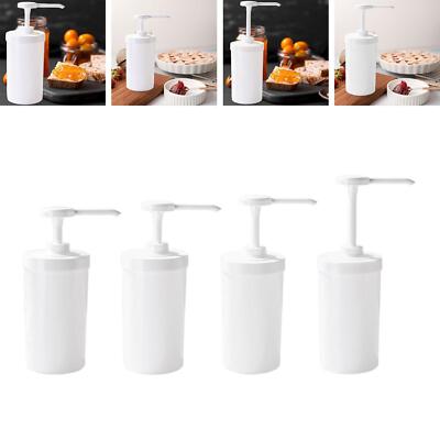 Kaffeesirup Spender Ketchup Sirup Pumpe Honigglas Behälter mit Pump Saucen